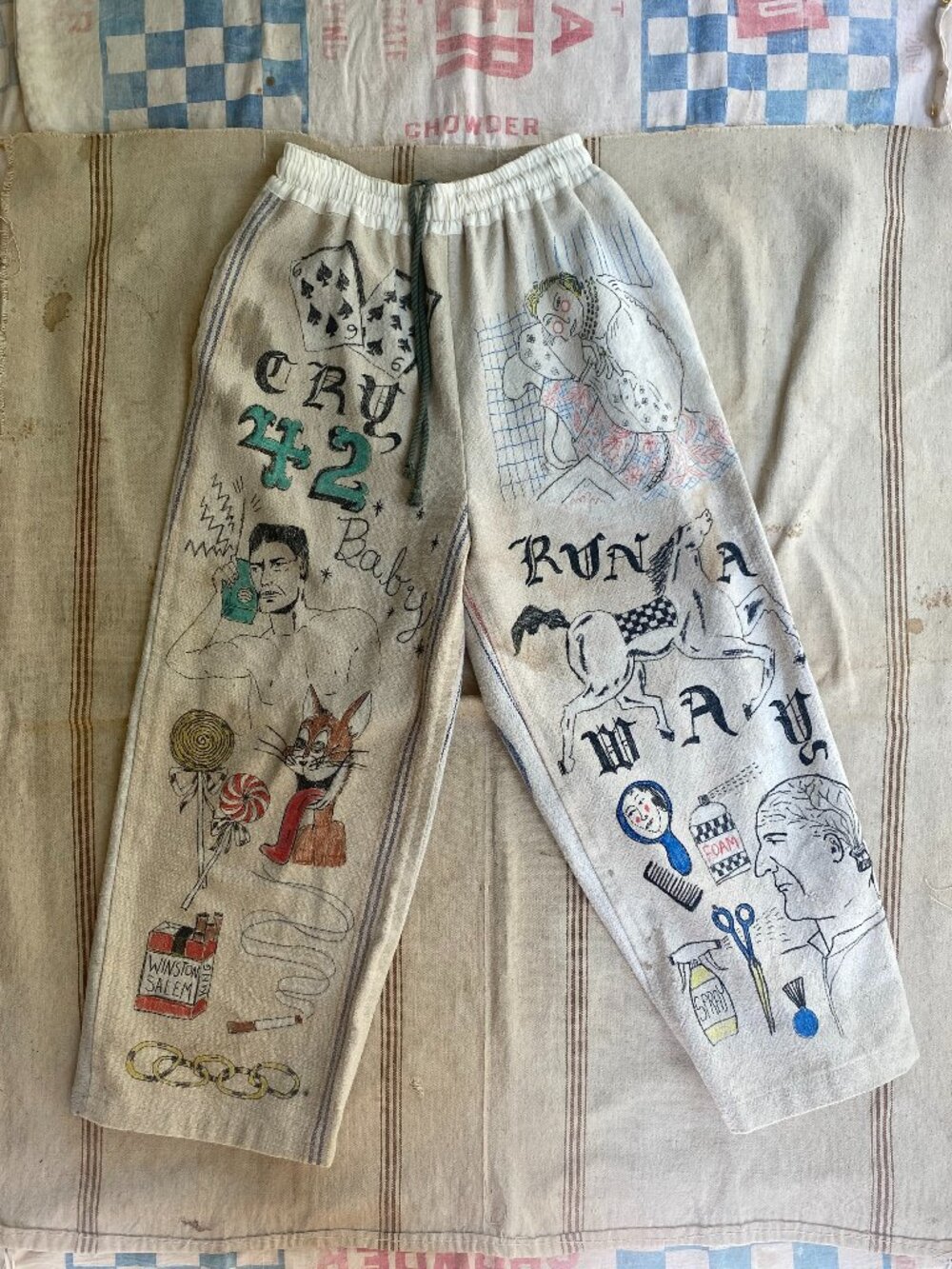 69 Tearz Feedsack Pants